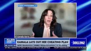 KAMALA PLANS TO CHEAT...AGAIN