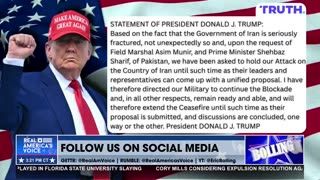 BREAKING: TRUMP EXTENDS IRAN CEASEFIRE