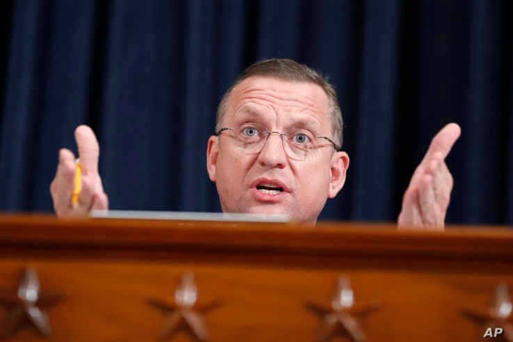 Ranking member Rep. Doug Collins, R-Ga., speaks as the House Judiciary Committee hears investigative findings