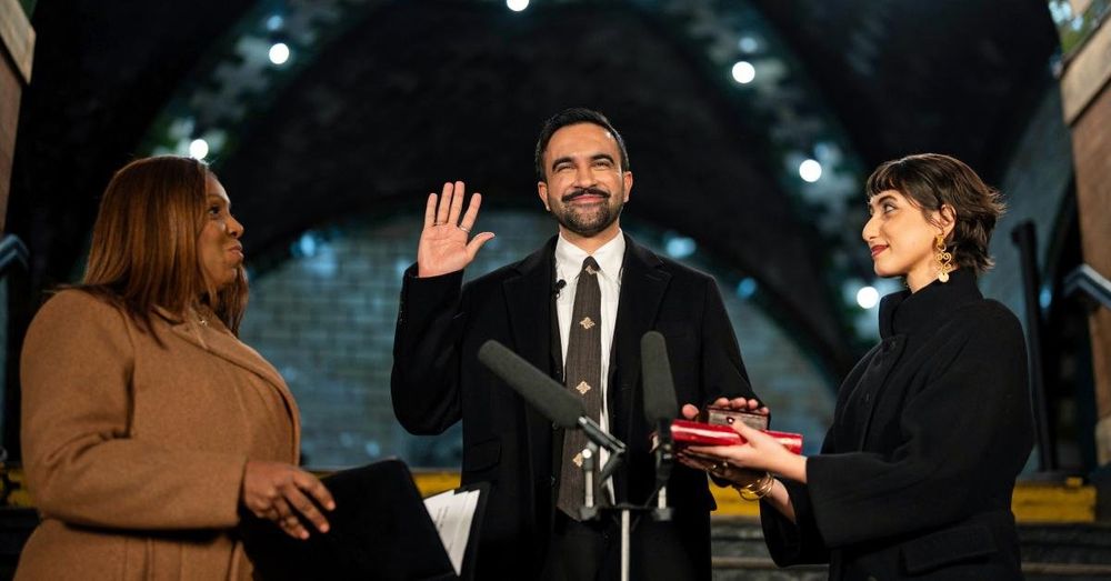 Mamdani officially sworn in as New York City mayor