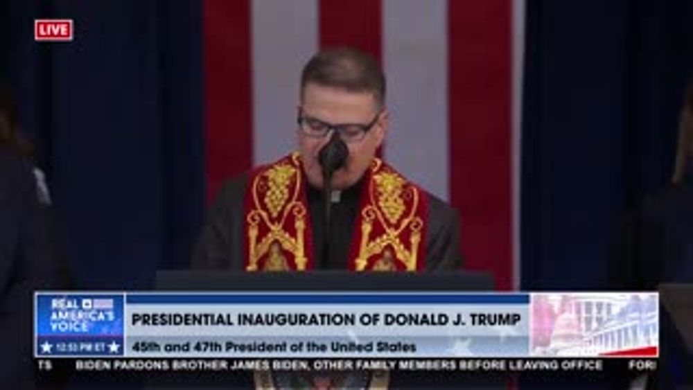 GOD BLESS AMERICA INAUGURATION CEREMONY CONCLUDES