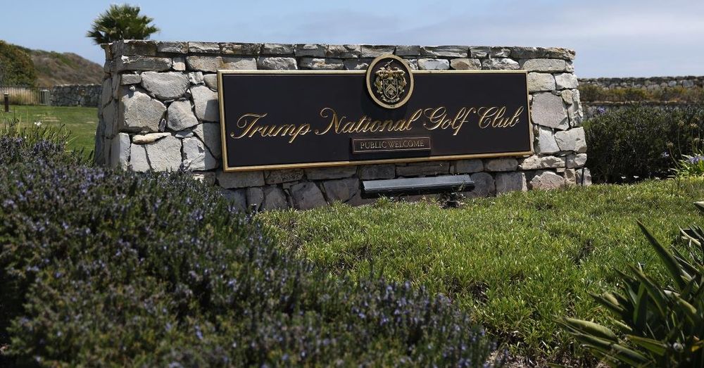 LA Sheriff's Department says it arrested armed man on grounds of Trump golf course days before visit