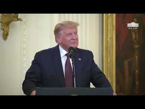 President Trump Presents the Medal of Freedom to Olympian Jim Ryun