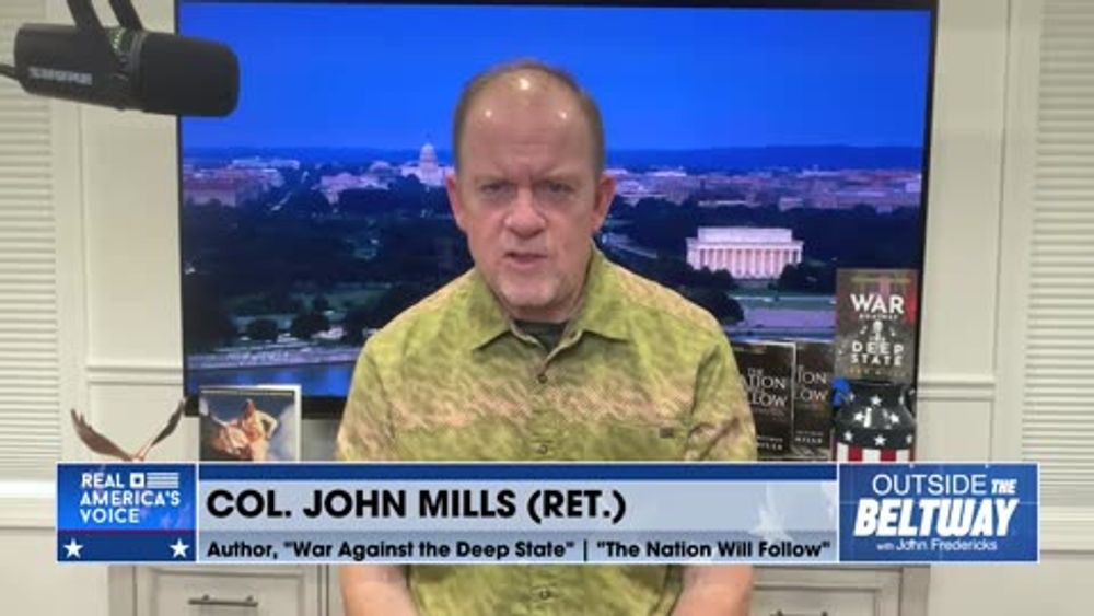Col. John Mills: Kamala Harris Accomplished Nothing As "Border Czar"