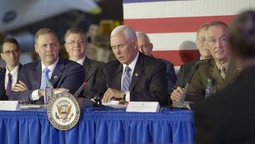 Vice President Pence at the 6th meeting of the National Space Council