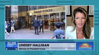 'The Gloves are Off': Lindsey Halligan talks about Trump's Legal Fight