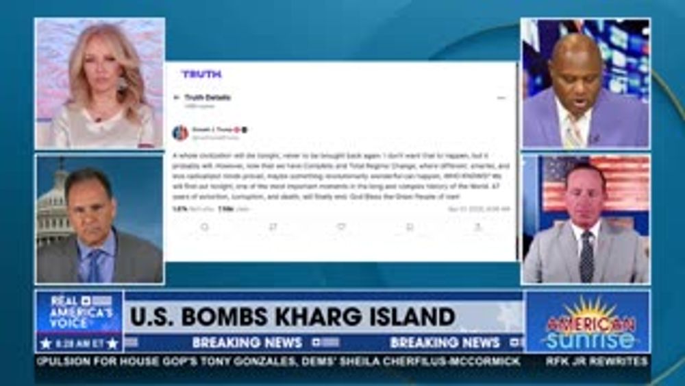 “A WHOLE CIVILIZATION WILL DIE TONIGHT.”