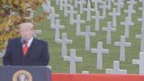 President Trump Speaks at Suresnes American Cemetery on Armistice Day