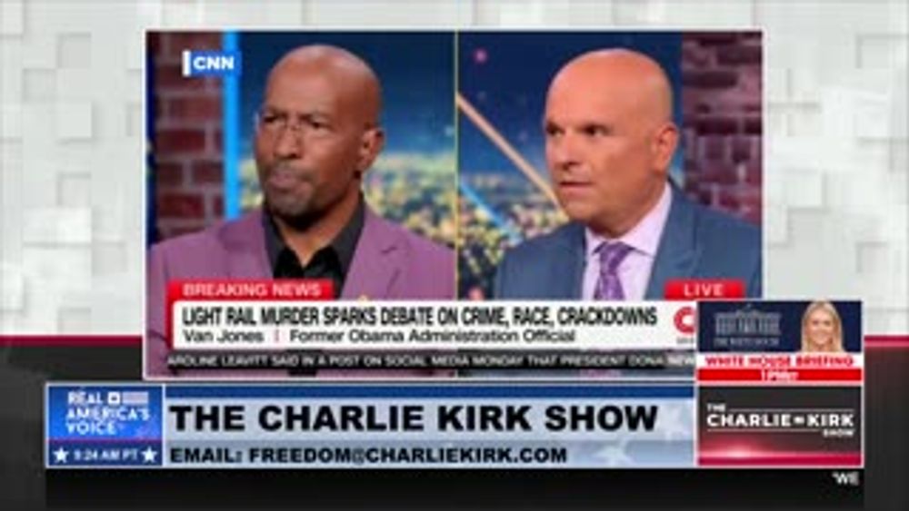CHARLIE KIRK FIRES BACK AT VAN JONES