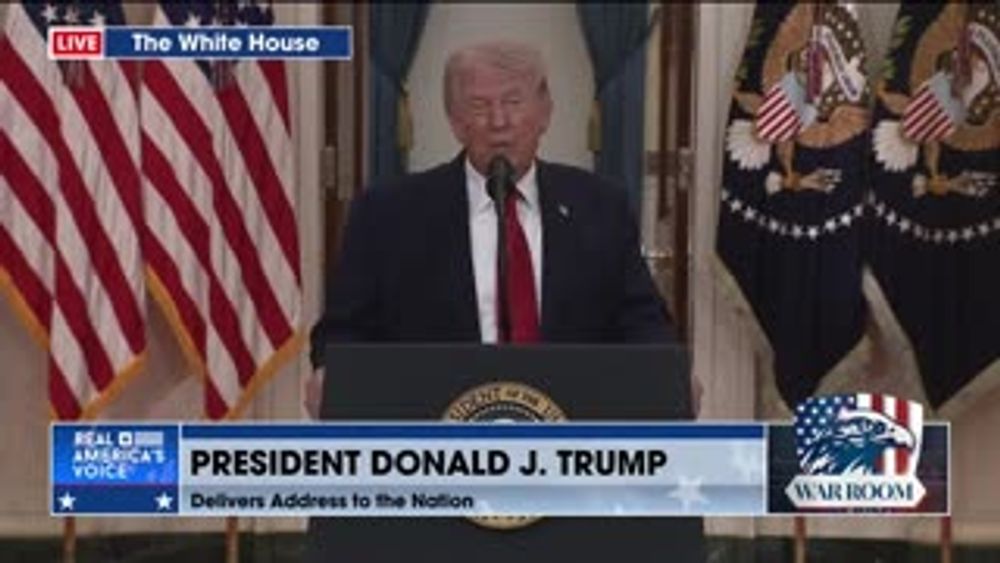POTUS CLOSING REMARKS TO THE NATION