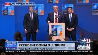 POTUS ON NATO CHIEF CALLING HIM DADDY