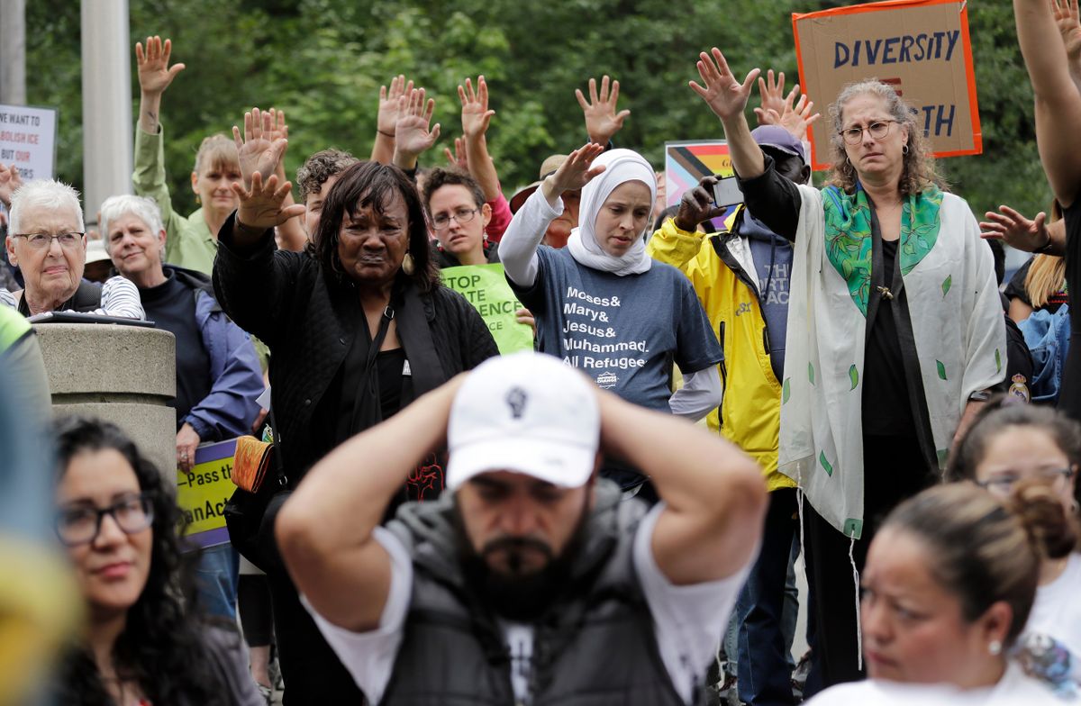 70 Catholics Arrested in Washington DC Protest Over Migrant Treatment