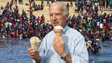 BIDEN IS TOO BUSY FOR BORDER, BUT NOT FOR ICE CREAM