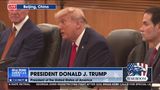 President Trump Addresses President Xi in the Summit Hall