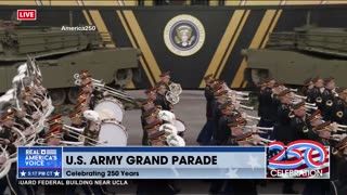 THE U.S. ARMY GRAND PARADE OFFICIALLY BEGINS!