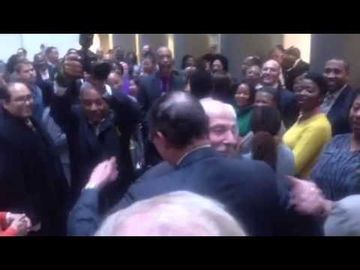 Birthday celebration for Mayor Gray and Chairman Mendelson