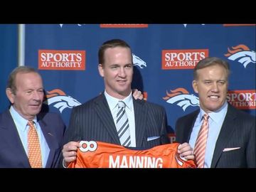 PEYTON MANNING TO BRONCOS