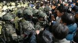 Protests form outside South Korea parliament after martial law declared