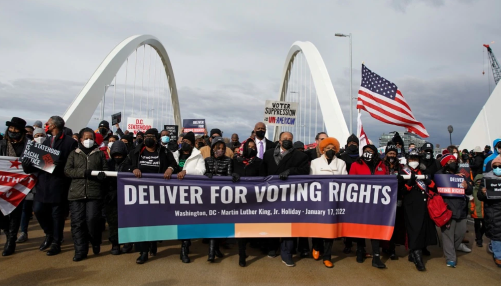 US Civil Rights Leaders Push for Voting Rights Overhaul