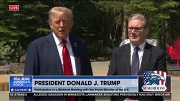 TRUMP AND STARMER ON IRAN'S NUCLEAR PROGRAM
