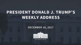 Weekly Address: 12/16/2017