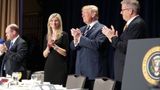 President Donald J. Trump at the 2018 National Prayer Breakfast