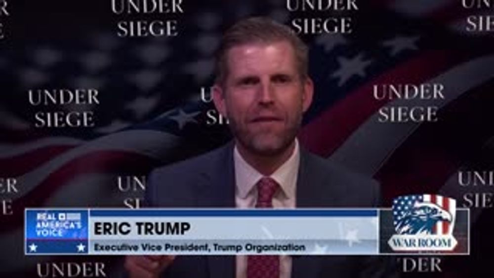 ERIC TRUMP ON FBI RAID