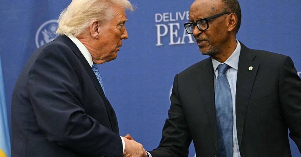 Rwandan president praises Trump for bringing peace with Congo