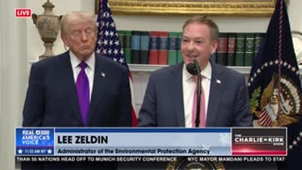 AMERICA "THE TRUMP EPA LISTENED, WE HEARD YOU AND LISTENED"