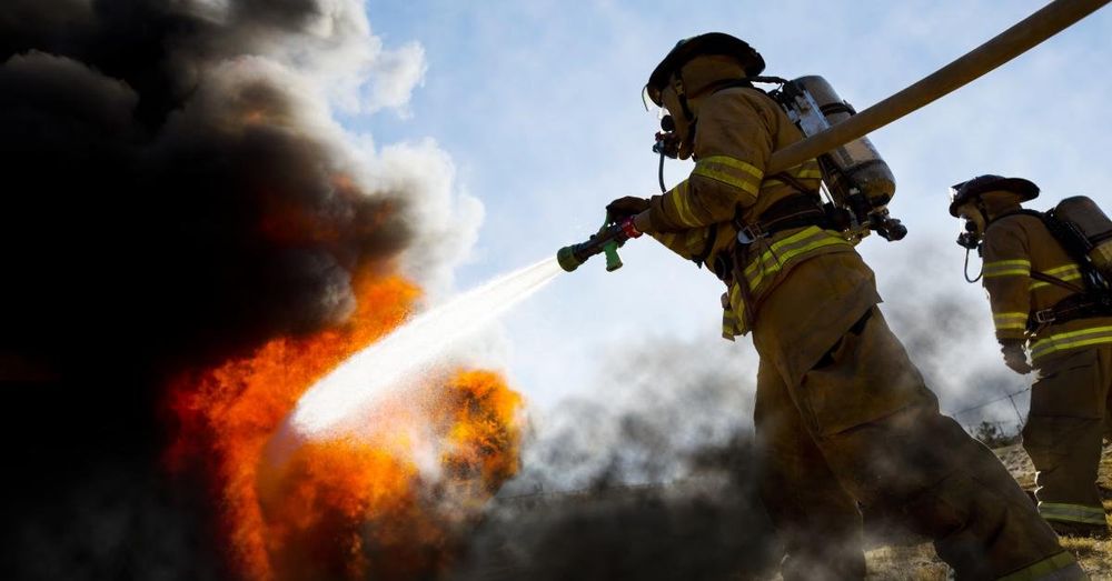 Electric emergency vehicle fire burns down fire station, destroys millions of dollars in equipment