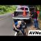 Ben flying a drone in Guatemala with Oscar El Blue and Carlos