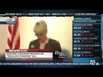 Jan Brewer press conference