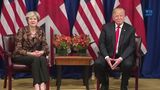 President Trump Participates in an Expanded Meeting with the Prime Minister of the United Kingdom
