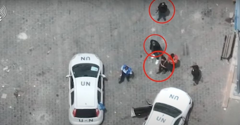 Israel releases video of armed men at United Nations complex in Rafah