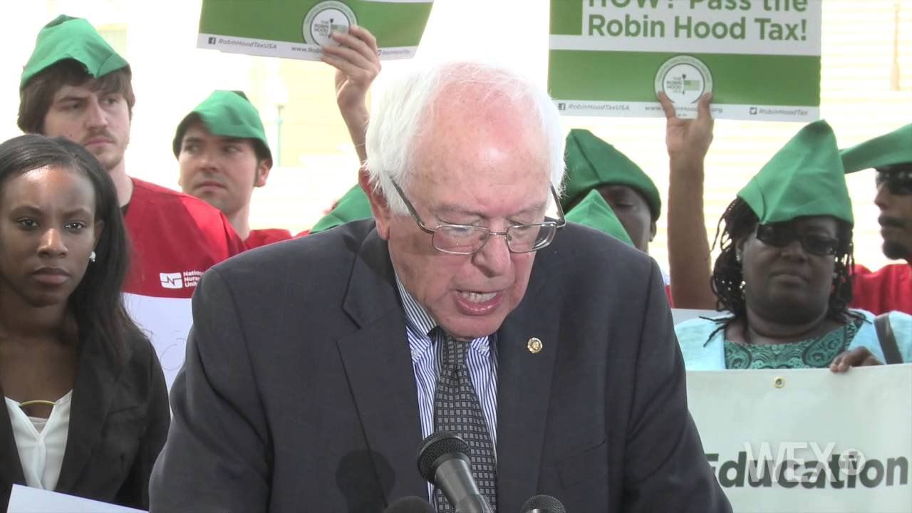 Sen. Sanders makes pitch for free college tuition
