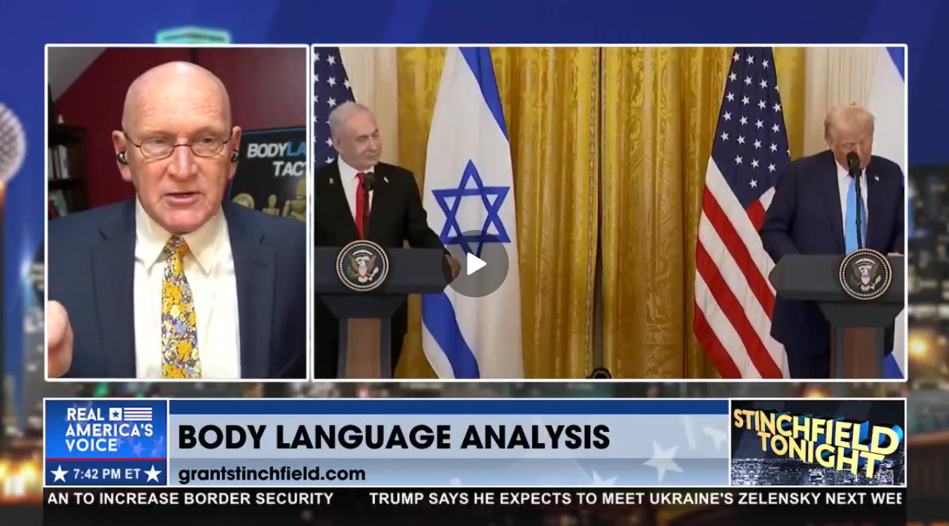 BODY LANGUAGE ANALYSIS OF P.M. NETANYAHU AND PRESIDENT TRUMP