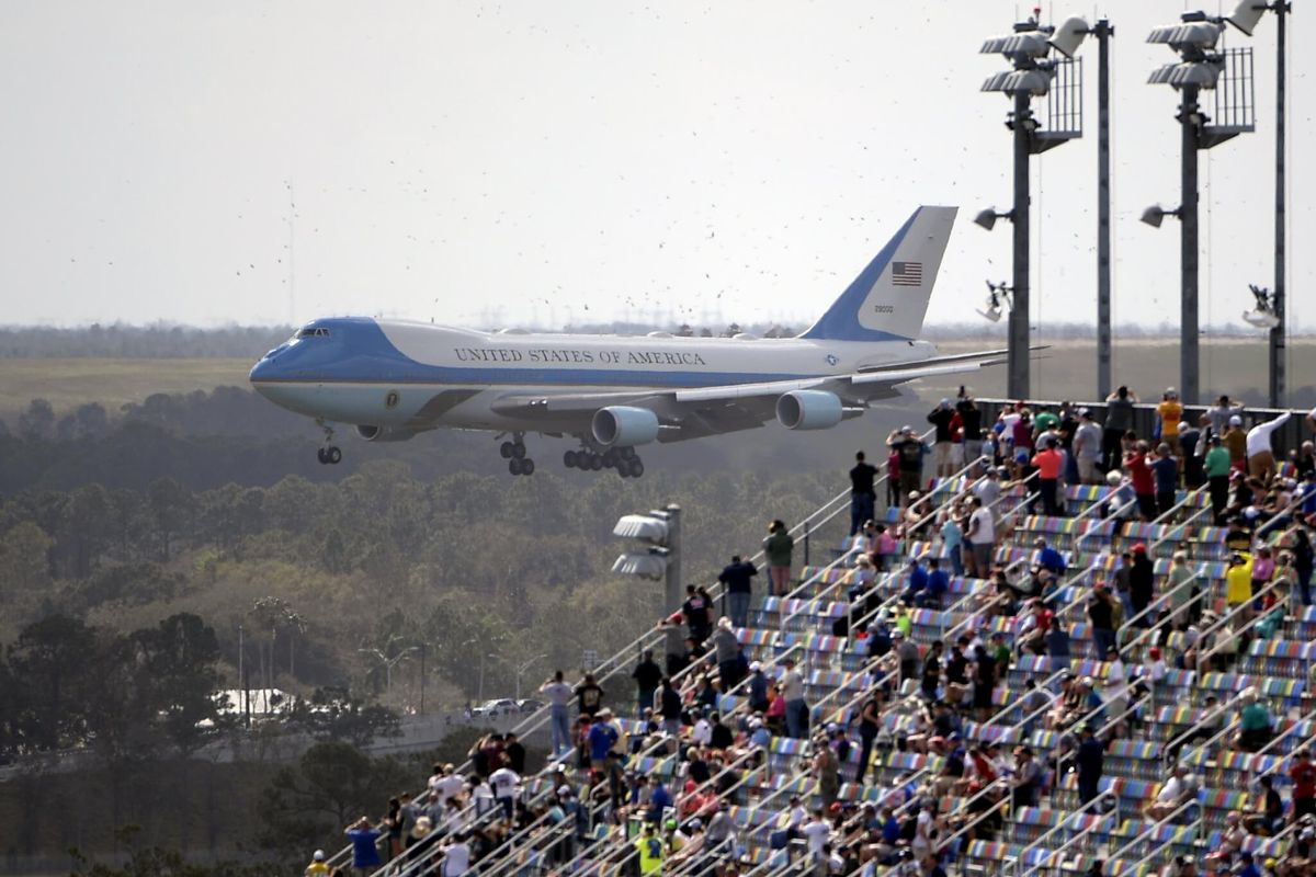 Rain Postpones Daytona 500, Dampening Event, Trump’s Visit