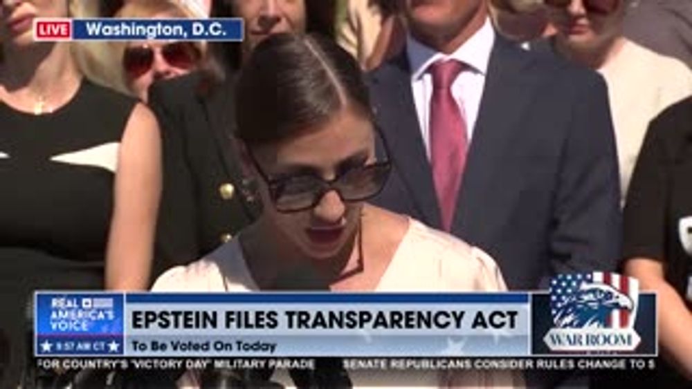 EPSTEIN SURVIVOR SPEAKS FOR THE FIRST TIME