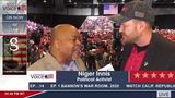 Ben Bergquam and Tudor Dixon at Turning Point USA interview SAS convention