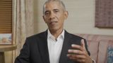 Former President Obama makes unannounced appearance at White House state dinner for Kenya president