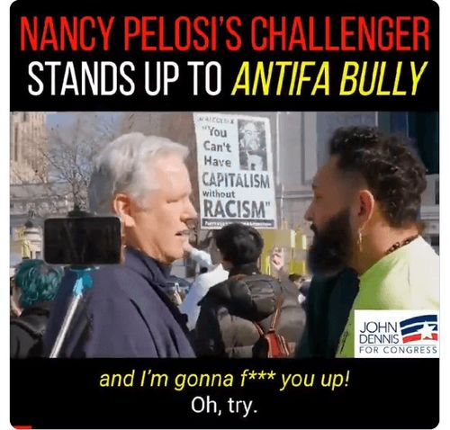 Watch Calif. Republican stand up to Antifa terrorist who threatens to “f*** you up”