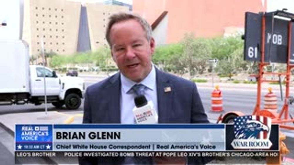 POTUS IS IN LAS VEGAS WITH SEC. BESSENT