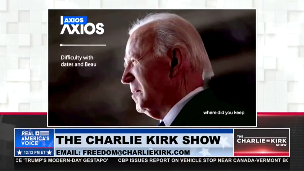BIDEN'S DECLINE CAUGHT ON TAPE ONCE AGAIN: MORE MEDIA LIES?