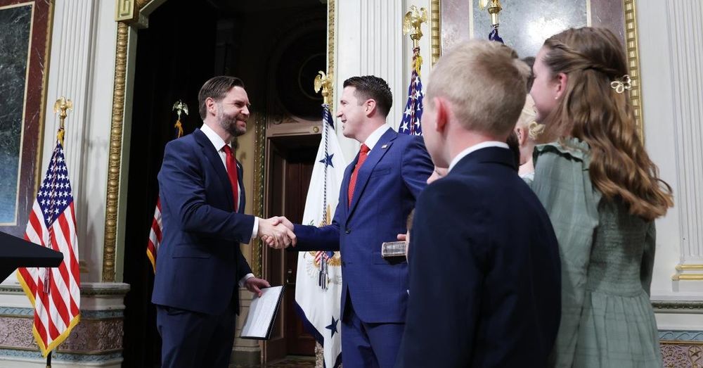 Vice President Vance swears in new assistant AG for National Fraud Enforcement