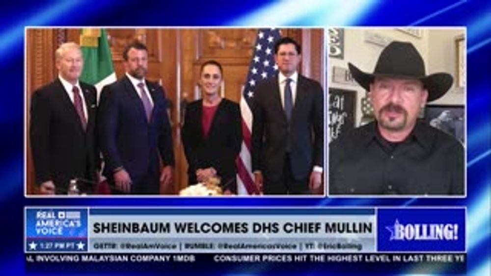 SHEINBAUM WELCOMES DHS CHIEF MULLIN