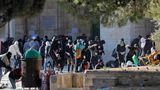 Israeli Defense Forces enter Temple Mount area after worshippers in Hamas gear become violent