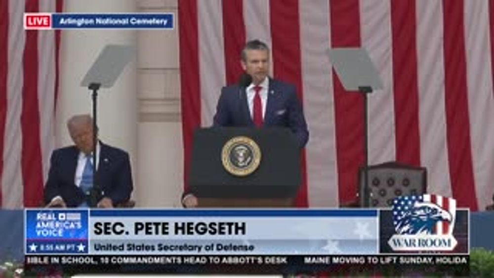 SECRETARY PETE HEGSETH REMARKS