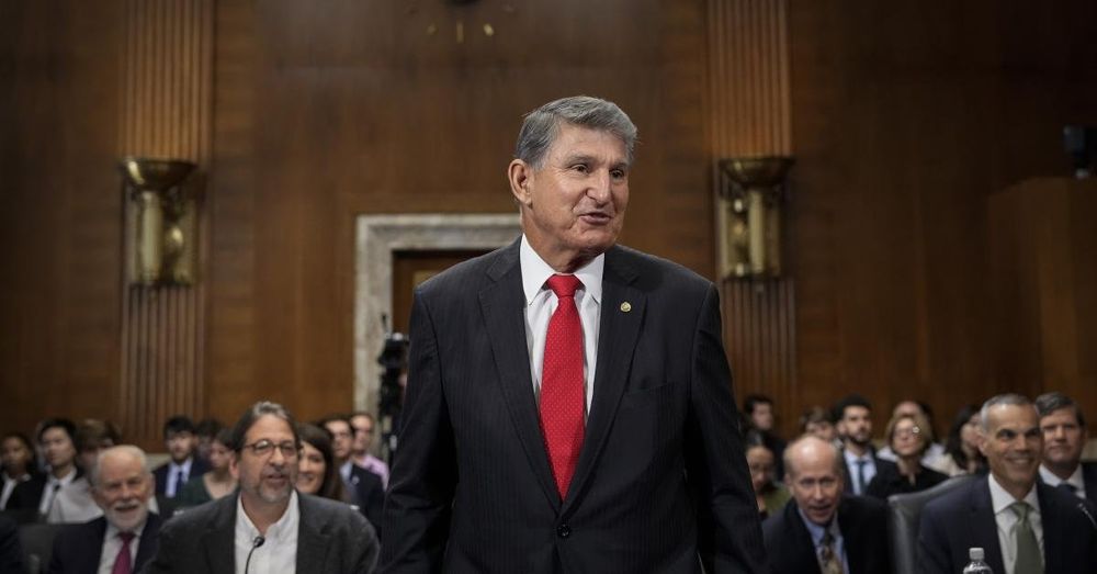 Manchin urges politicians to 'calm down'