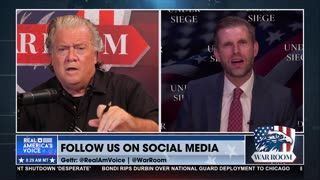 ERIC TRUMP: “WE DIDN’T HAVE A CHOICE BUT TO FIGHT”
