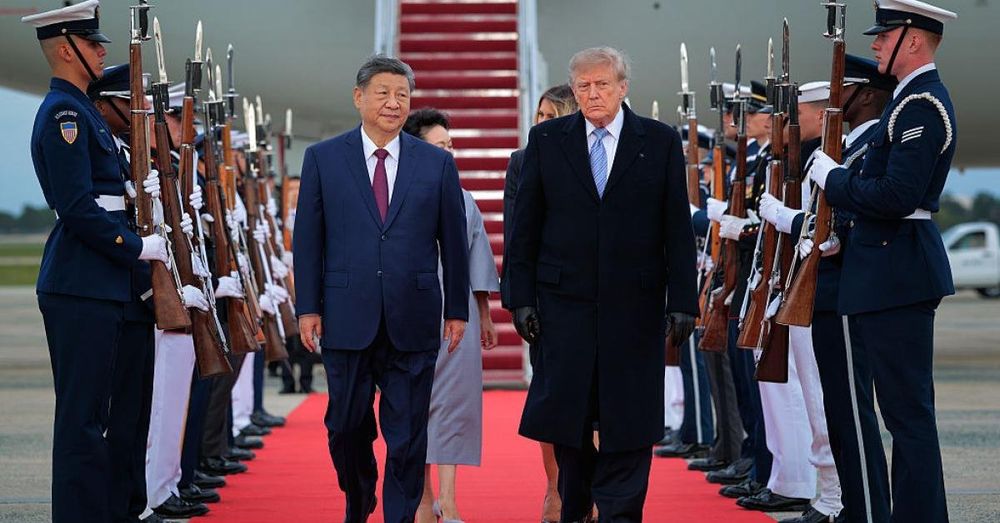 Trump welcomes Xi to White House for landmark visit